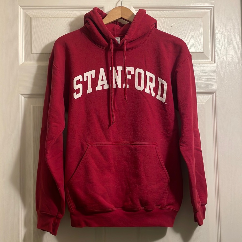 Red Stanford University Hoodie Size S - image 1